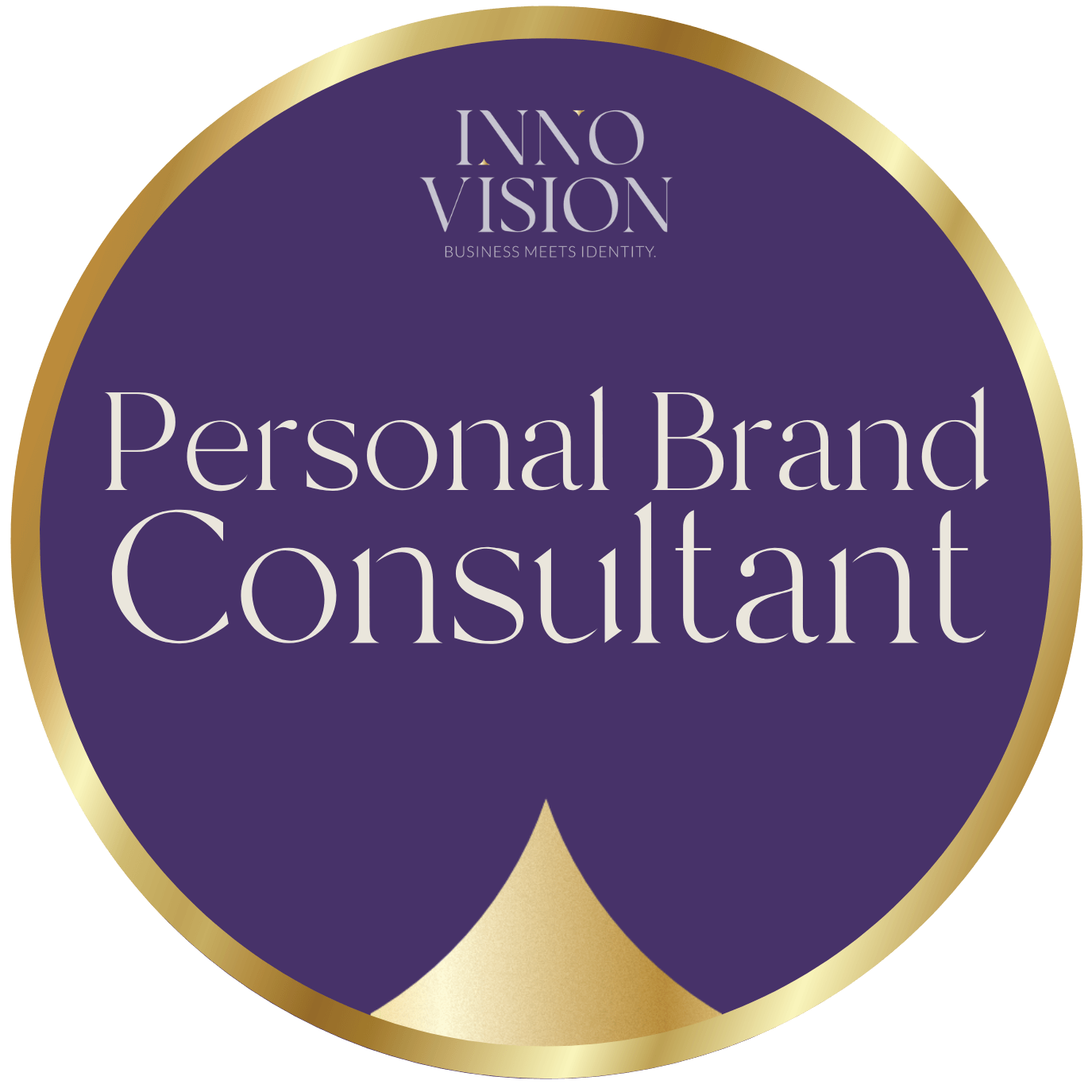 Zertifikat Icon von Innovision zum Personal Brand Consultant für Webseiten erstellen lassen Aargau